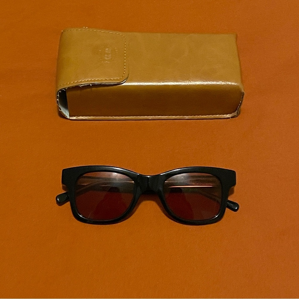 Crap The Suntan Underground Rose Tinted Sunglasses